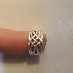 Sterling celtic ring